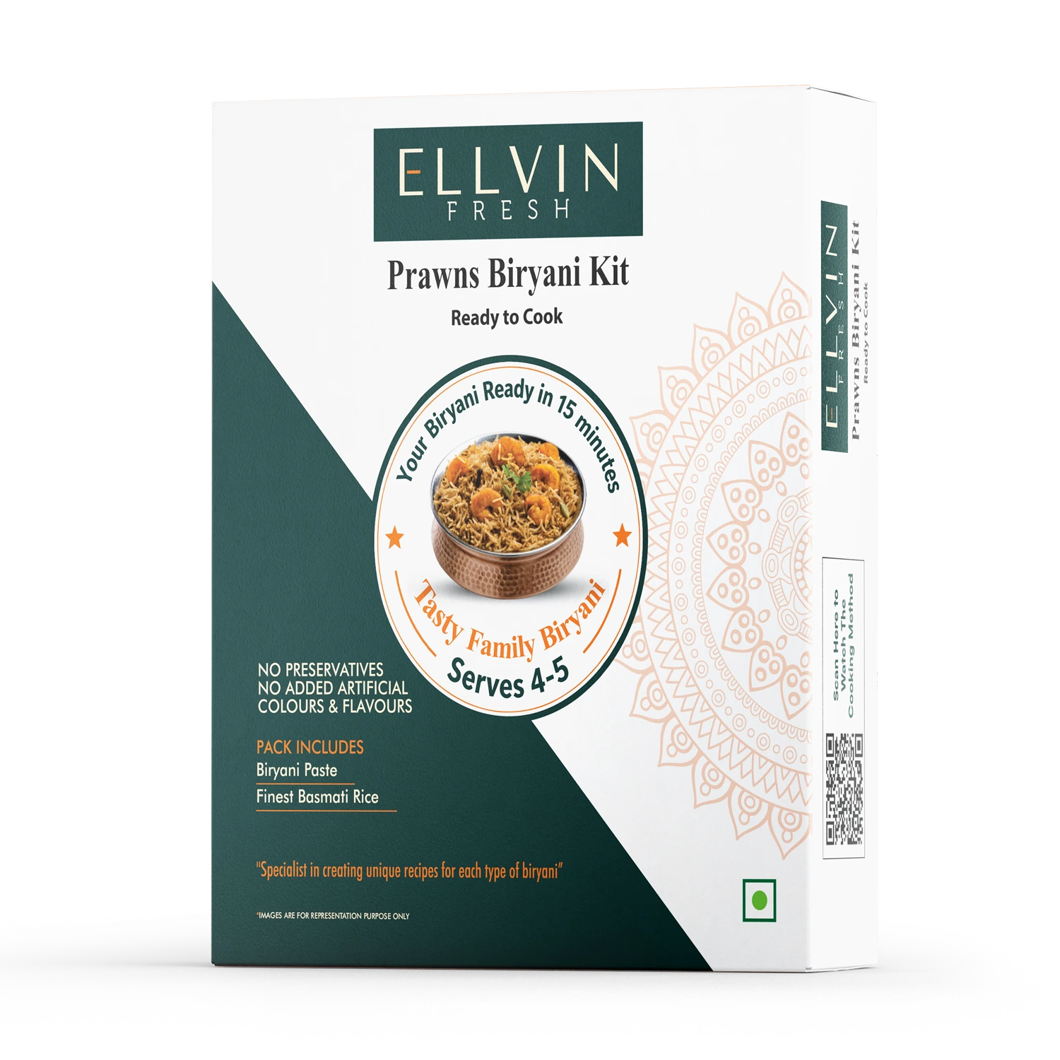 Ellvin Fresh Prawns-Front