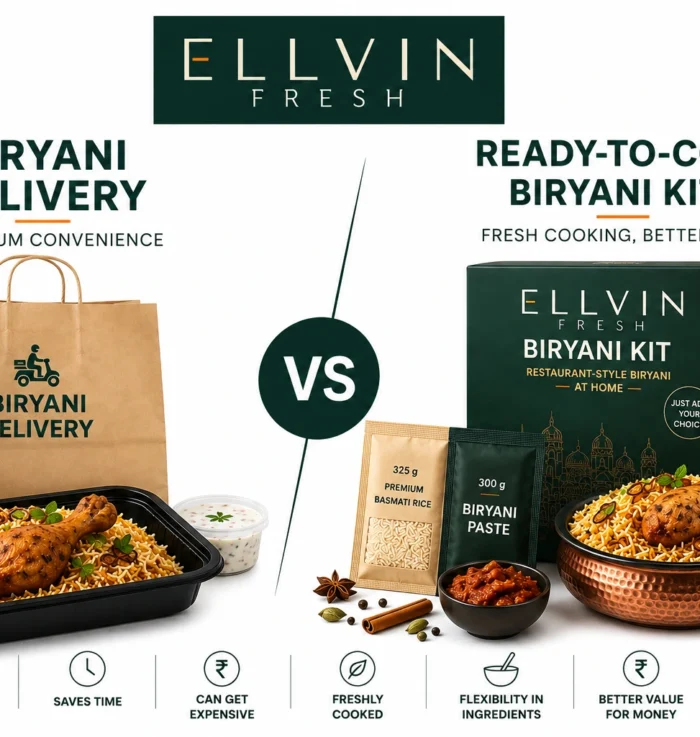 biryani delivery vs ready-to-cook kits