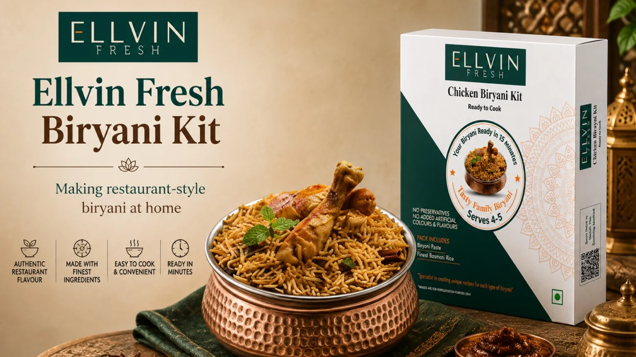Ellvin Fresh Biryani Kit